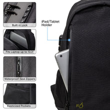 Load image into Gallery viewer, Smell Proof Backpack - Backpack and Travel Pouch Set - KEEP6
